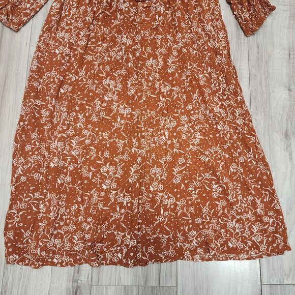 NY Collection Floral Dress Women's Size 1X - Picture 13 of 15